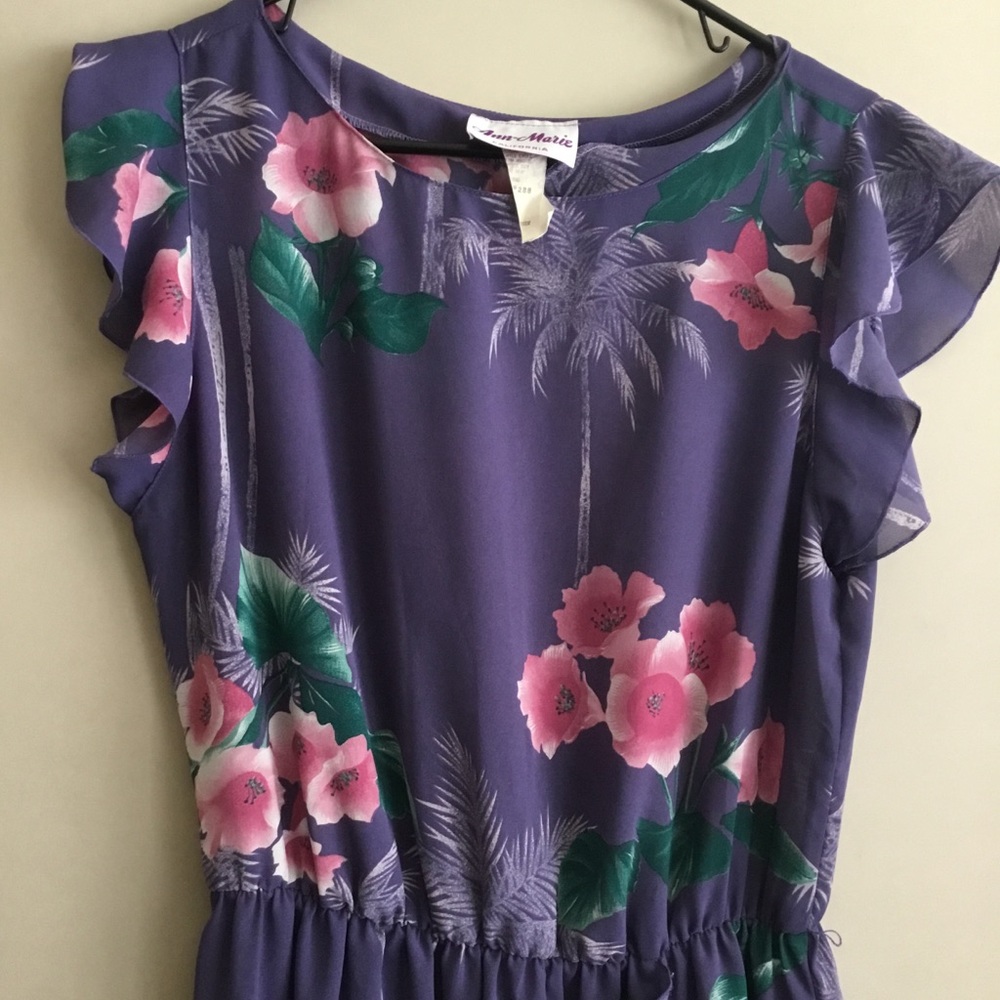 Vintage 80’s floral dress - Picture 4 of 6